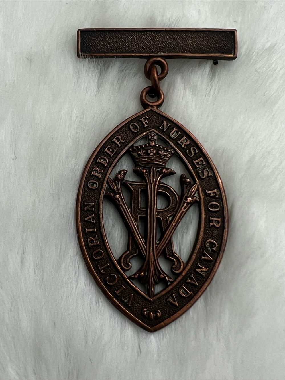 Vintage Victorian Order of Nurses VON Medal Badge William Scully Montreal